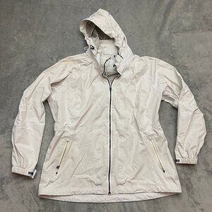 Zero Restriction Women’s Jacket XL White Hooded Performance Golf Rain